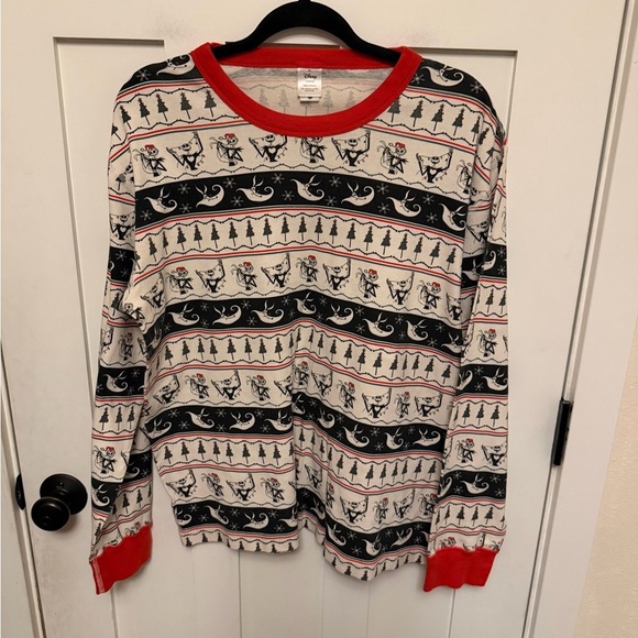 Hanna Andersson Other - Hanna Andersson The Nightmare Before Christmas Fair Isle Long John pajama top XL